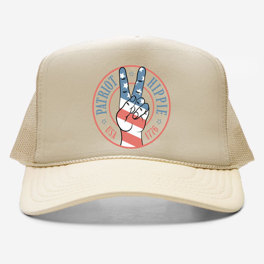 Patriot Hippie "Hand of Peace" Foam Trucker Hat-2 Colors