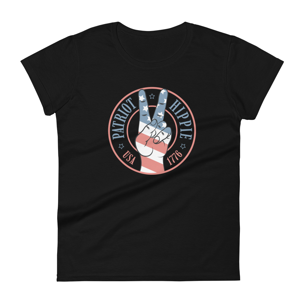 Patriot Hippie "Hand of Peace" Women's Short Sleeve Tee