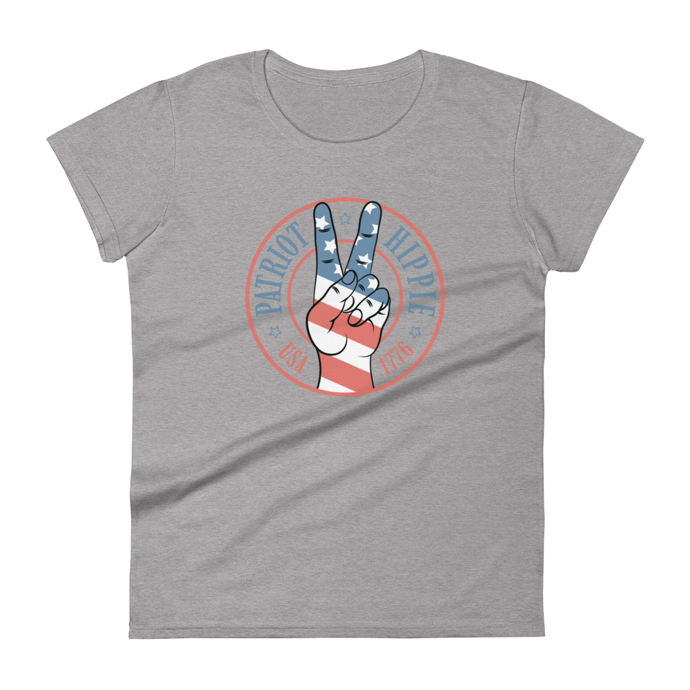 Patriot Hippie "Hand of Peace" Women's Short Sleeve Tee