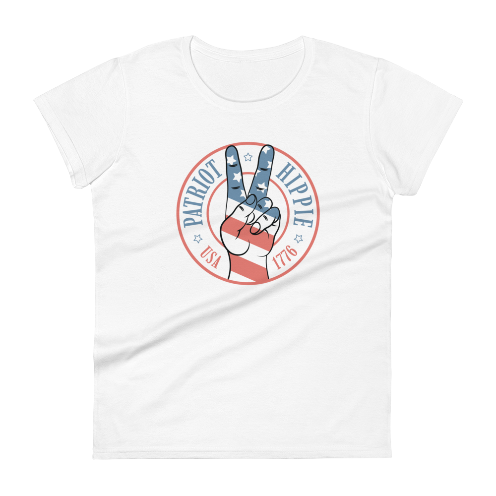 Patriot Hippie "Hand of Peace" Women's Short Sleeve Tee